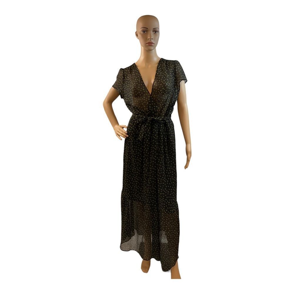 TOMORROWLAND Women Floral Print Long Dress Size: M | US8, FR40
